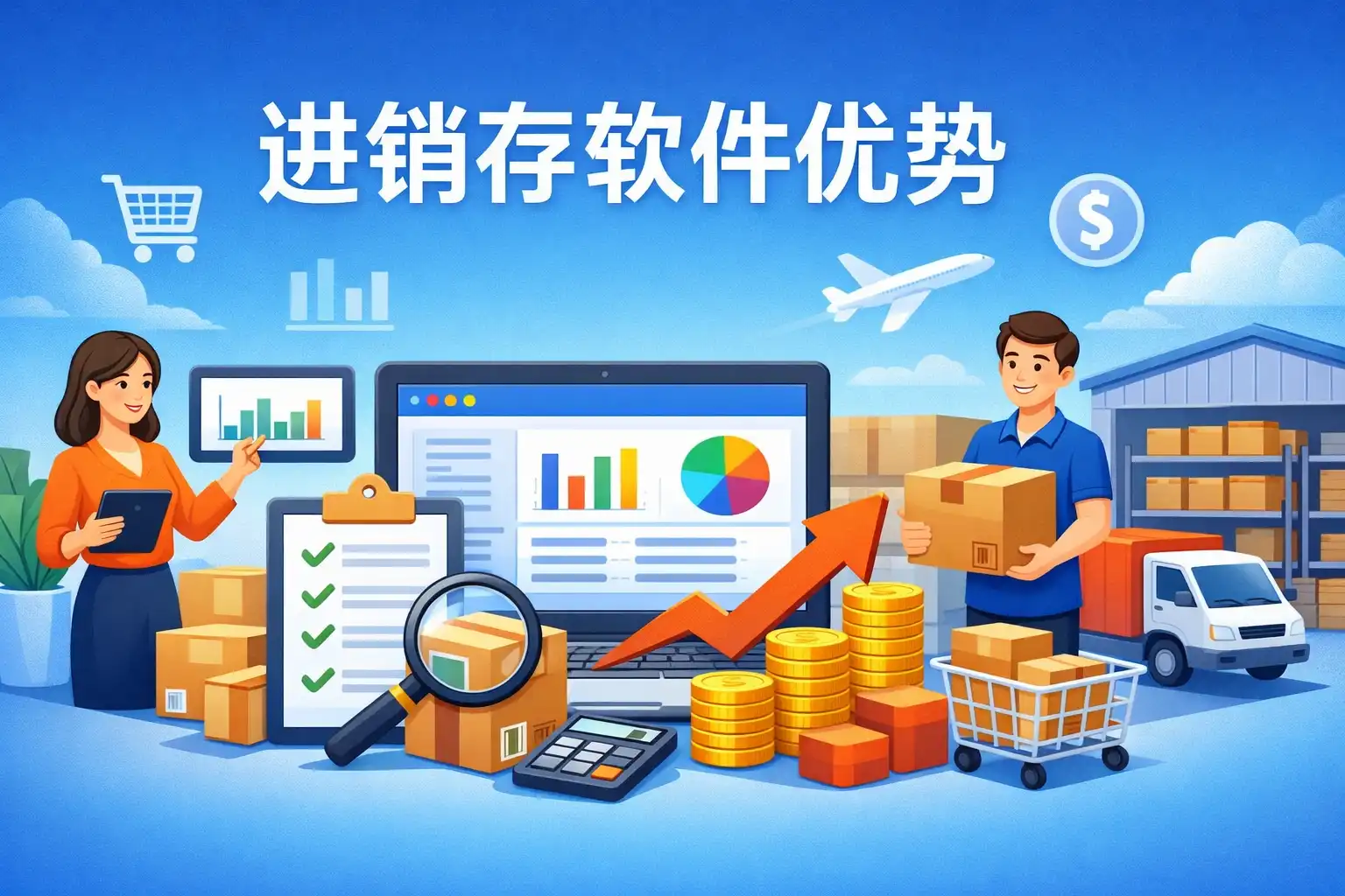 进销存软件优势解析，如何提升企业管理效率？ • 简道云