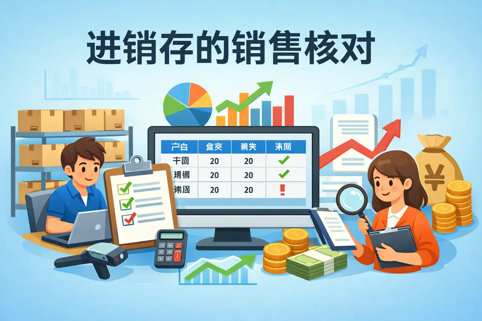 销售核对进销存流程解析，如何提升核对效率？ • 简道云