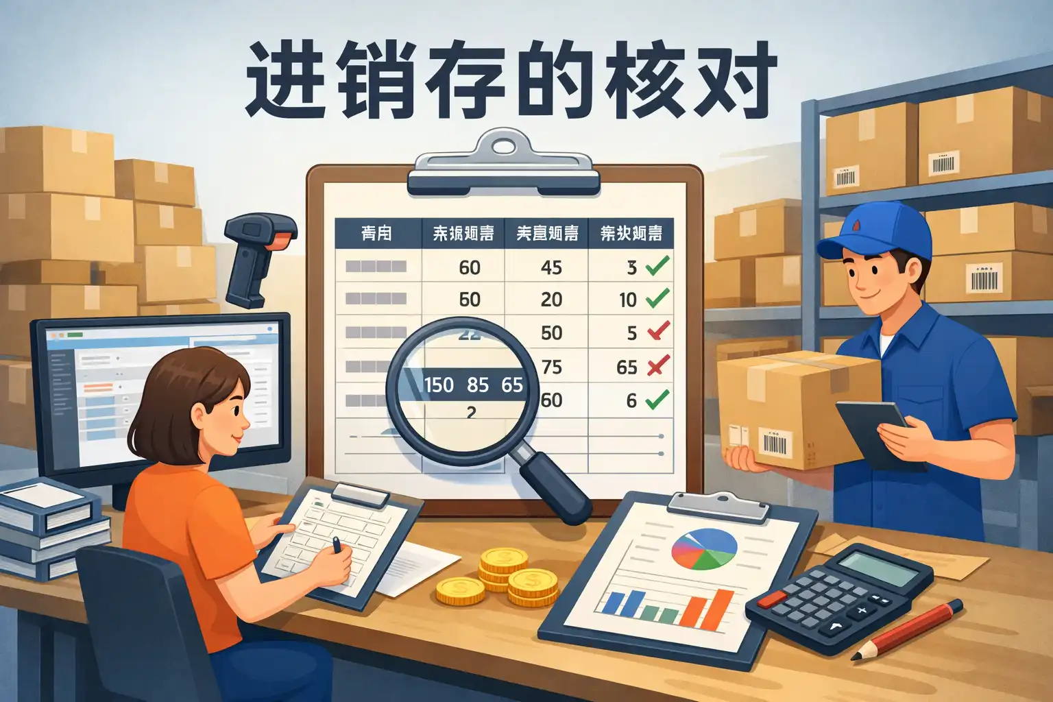 进销存核对方法详解，如何有效避免差错？ • 简道云